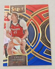 Emily Engstler Red & Blue Prizm #'d /399 ( 2024 Select WNBA #173 Mystics SP NM )