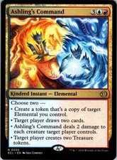 Ashling's Command 205 Rare Magic: The Gathering Near Mint