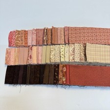 Quilt Shoppe 50 Jelly Roll Strips Cotton Quilting Fabric 3