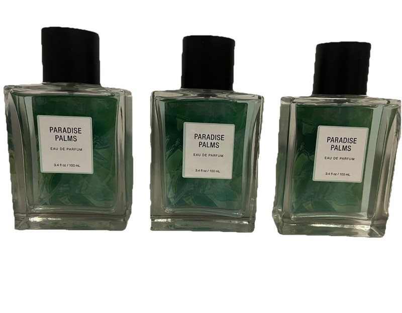 Wholesale Lot -3-Tru Fragrance Paradise Palms 3.4oz Eau De Parfum \