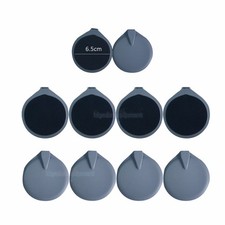 10 PCS Rubber Reusable Replace Electrode Pads For Microcurrent Body Slim Machine