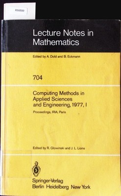 Computing methods in applied science and engineering, 1977. Third International 
