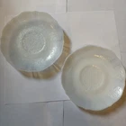MacBeth-Evans American Sweetheart Depression Glass 5.5” Saucer, Set of 2