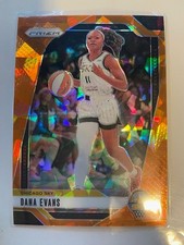 2024 Panini Prizm WNBA - Dana Evans #72 - Orange Ice