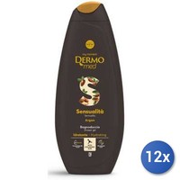 12X Dermomed Duschgel Bundle Sensualita Argan 650 Ml Multicolor