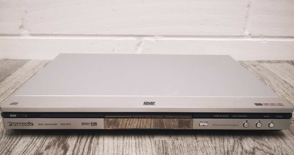 【レア】Panasonic DVDプレーヤー DVD-S75 Panasonic DVD/CD Player - Silver (DVD-S75) Unit Only (0022) | eBay UK