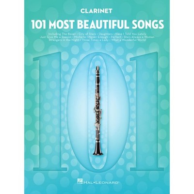 Hal Leonard 101 Most Beautiful Songs For Clarinet - Noten Sammlung für