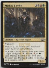 Masked Bandits #201 Common Streets of New Capenna Magic: The Gathering MP