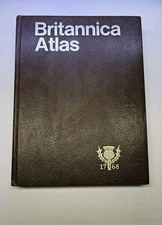 Britannica Atlas 1768 Encyclopaedia Vintage Hardcover