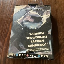 ebay® Auktion 177149604139 | Where in the World is Carmen Sandiego - Sega Mega Drive Game - CiB Thumbnail of ebay® auction 177149604139 | Where in the World is Carmen Sandiego - Sega Mega Drive Game - CiB