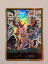 DON!! Card (Egghead) (Gold) The Azure Sea's Seven Foil