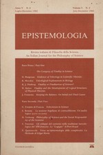 Epistemologia. Rivista italiana di Filosofia della Scienza (Anno V 1982 - N. 2)