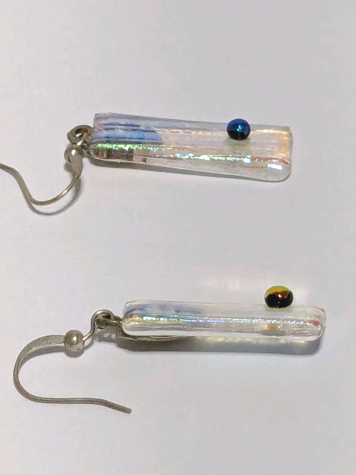 Multicolor Iridescent Dichroic Rectangular Glass … - image 5