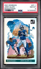 2021 Panini Donruss - Downtown! Josh Allen #DT-1