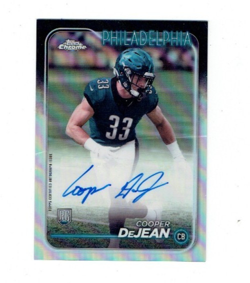 2024 TOPPS CHROME AUTO REFRACTOR ROOKIE COOPER DeJEAN