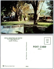 Neenah WI Art Center Postcard