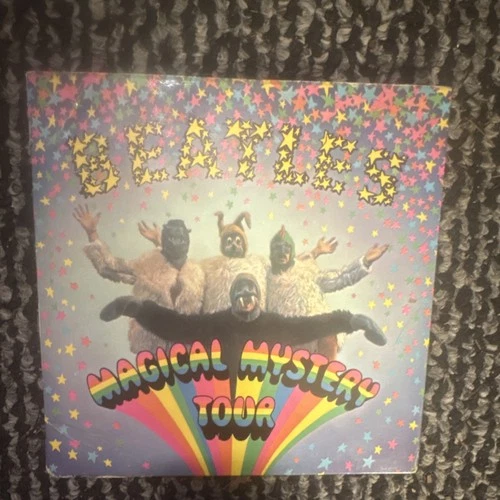 The Beatles Magical Mystery Tour 7" Vinyl EP Import Stereo + Booklet