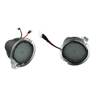 6500K 18LED Puddle Light Side Rearview Mirror For Ford Edge Mondeo Taurus Fusion