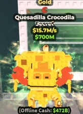 Steal a Brainrot Roblox   Quesadilla Crocodila 15.7M/s   Fast Digital Delivery
