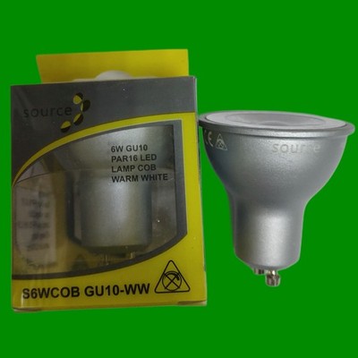 4x 6W (=40W) LED GU10 warmweiß 2700K Reflektor Strahler Glühbirne Lampe