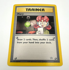 Pokémon Mary Neo Genesis 87/111 Unlimited Regular Rare English Trainer Card on eBay