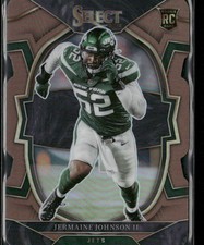 2022 Panini Select Jermaine Johnson II Copper Prizm Die Cut #/149 Rookie #90