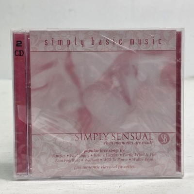 Simply Basic Music Simply Sensual Romantic  Favorites Various Artists 2 CD 2003