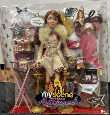 Mattel My Scene Goes Hollywood Lindsay Lohan Collector Fashion Doll 12in 2005