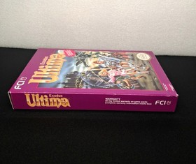 Ultima Exodus (Nintendo NES) Complete in Box CIB Excellent Condition
