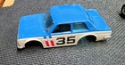 Aurora AFX BRE Datsun 510 #35 HO Slot Car  Non Magnatraction Blue Vintage — photo 3