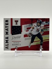 2019 Panini Prestige Alma Mater Patrick Mahomes II #AM-PM Texas Tech Patch
