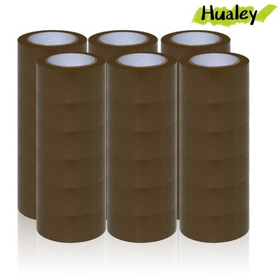 2.0 Mil Strong Adhesive Tape, Bulk 36 Rolls for Box Packing & Shipping Use