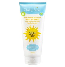 Childs Farm Water Resistant SPF 50+ Sun Cream For Sensitive Skin 200ml