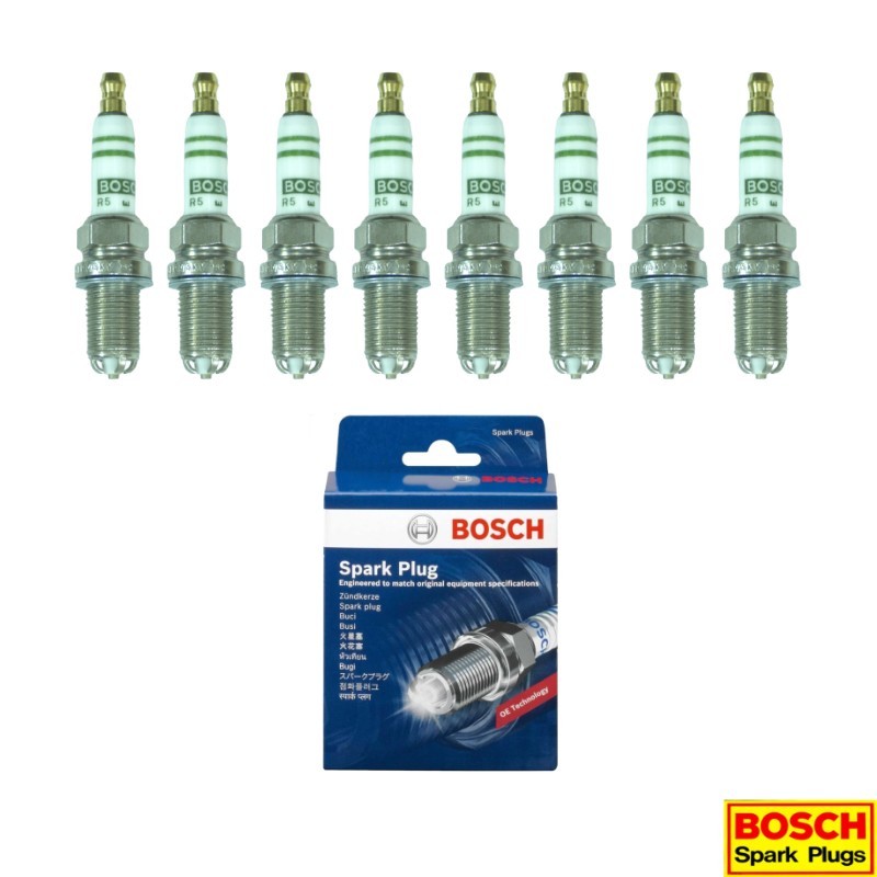 NEW Set of 8 BOSCH Spark Plug for Audi A6 Quattro S5 F5/ VW Phaeton Touareg V8