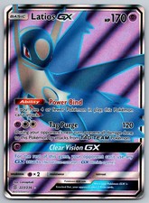 Latios GX (Full Art) Holo Ultra Rare SM - Unified Minds 223/236 NM