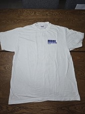 Deel Volvo Tan Safely Vintage 90s Automobile Promo Graphic TShirt Large 42-44
