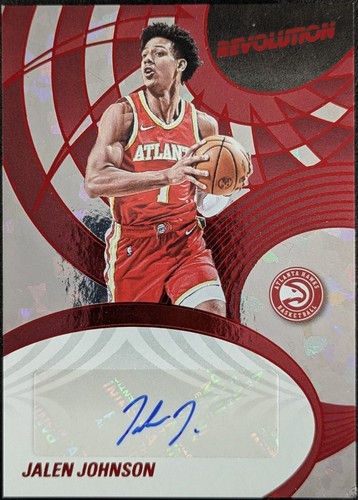 Jalen Johnson Impressions Auto /25 2021-22 Impeccable RC #IM-JAJ 