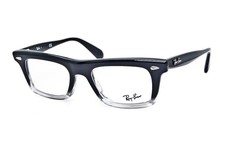 Ray Ban RB 5278 5127 Black Gray Clear size 51/19/145 Eyeglasses