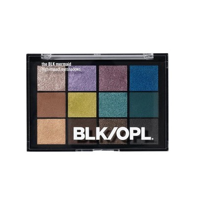 BLK/OPL Mermaid High Impact Eye Shadow, 12 Color Pallete, New/Sealed