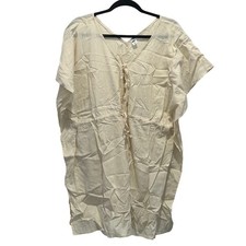 NEW OLD NAVY Ivory Swim Cover Up M 1429 