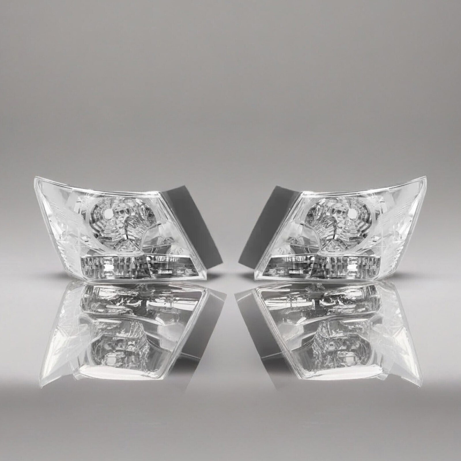 Crystal Clear Lens Brake Tail Light Turn Signal Cover For 08-12 Accord Sedan US