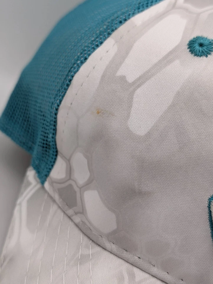 Kryptek Yeti Ladies Fit Baseball Cap Mesh Hat Adjustable Snapback Spartan Teal  - Image 3 of 4