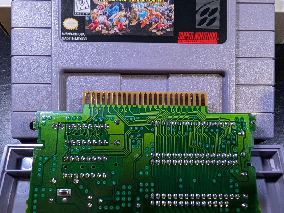 Ogre Battle The March of the Black Queen | SNES | Complete | 100% OG CIB - Image 4 of 4