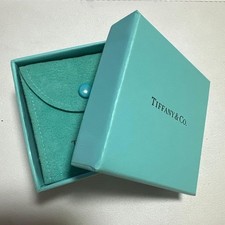 mint Tiffany Empty Jewelry Box Travel Pouch Gift Storage Blue Dust Bag mzmr A