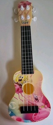 Spongebob Patrick Plastic Guitar Ukulele Musical Instrument 16''