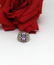 Sterling Silver  Amethyst 7.45g Ring Size 6 CAT RESCUE