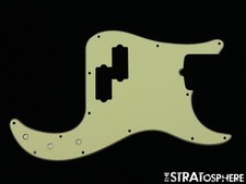USED Replacement Precision P Bass Mint Green PICKGUARD Bass Guitar 3 Ply