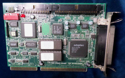 Adaptec AHA-1542 CF 16-BIT ISA SCSI-Karte intern SCSI/FDD extern SCSI