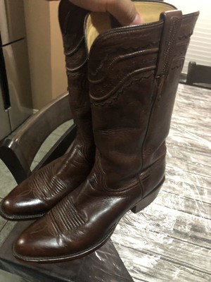 lucchese zipper boots