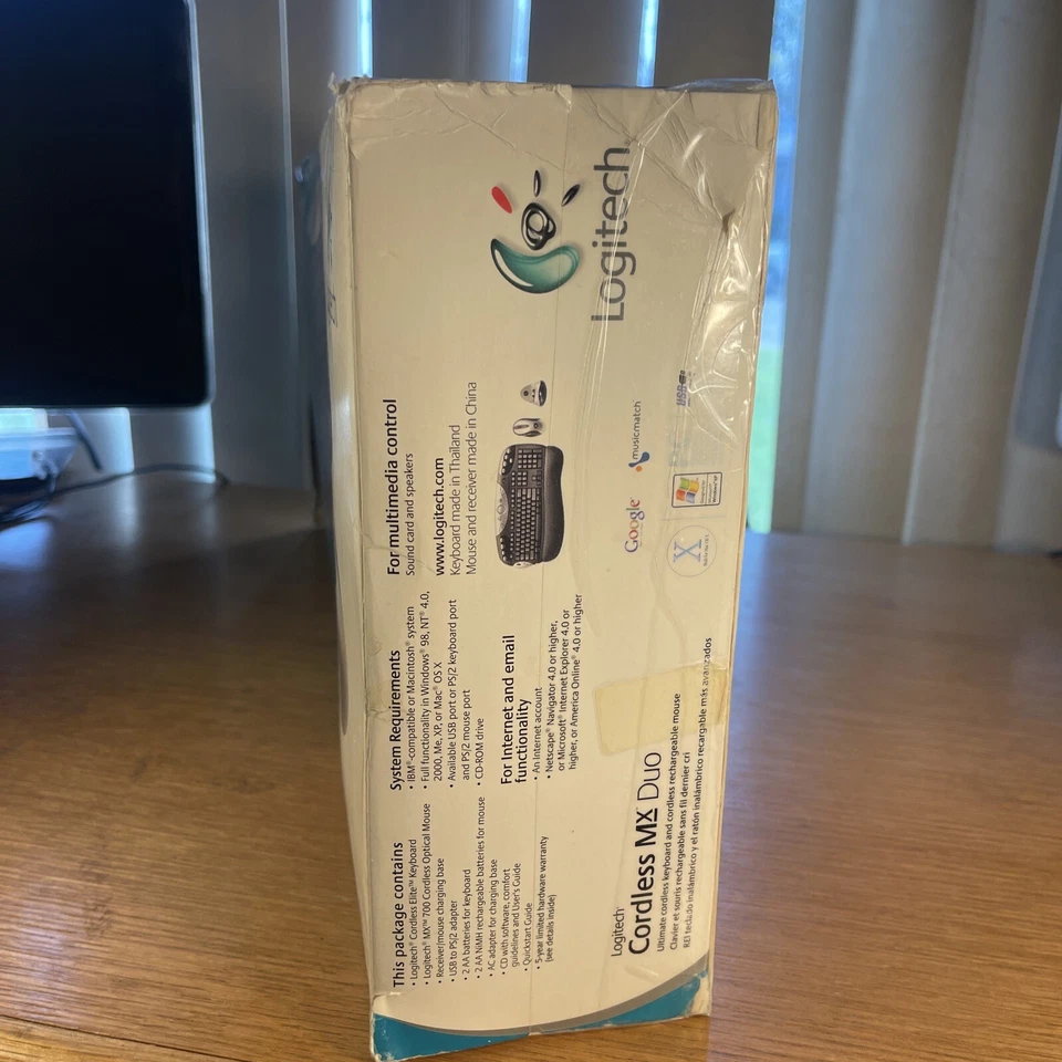 Logitech MX Duo  Wireless Keyboard & Rechargeable Wireless Mouse discontinued - Image 4 of 4